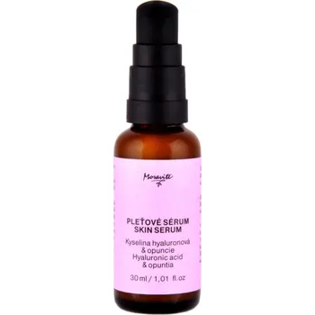 Pleťové sérum Moravité Pleťové sérum s kyselinou hyaluronovou a opuncií 30 ml