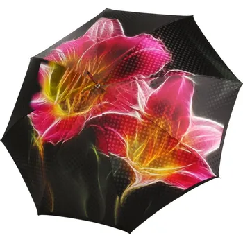 Deštník Elegance Boheme Flora - dámský luxusní deštník s potiskem květů
