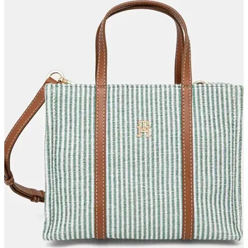 Kabelka Kabelka Tommy Hilfiger zelená barva, AW0AW17208 77X, vel. ONE SIZE