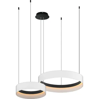 Závěsné LED svítidlo Orbita, 2x LED 72w, 4000k, w/b