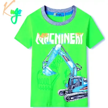 Chlapecké tričko Dětské tričko KUGO TM9203C zelené vel.110