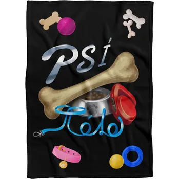 Dekorativní polštářek Deka 200 x 140 cm - Psí táta