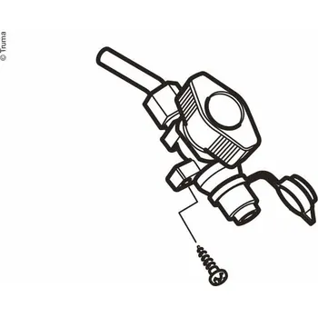 Příslušenství ke karavanu Ventil s přírubou a trubkou – výměnná kampaň Truma 2017