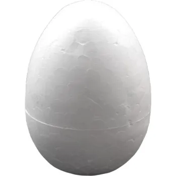 Velikonoční dekorace Polystyrenové vajíčko 100x70mm