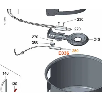 Příslušenství ke karavanu Monitorovací svíčka cpl.