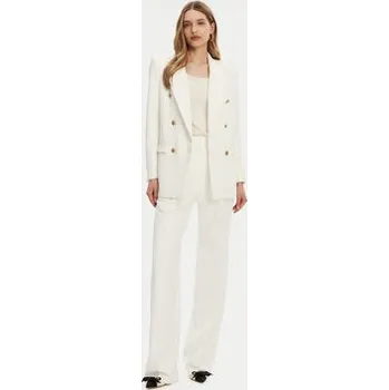 Dámské sako Elisabetta Franchi Sako GI-147-51E2 -V700 Bílá Regular Fit 48