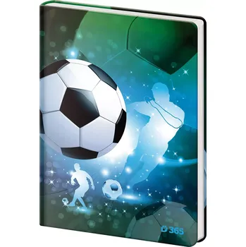 Památník A5 13x18cm čistý Football