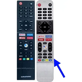 Dálkový ovladač Grundig 55GFU7960B dálkový ovladač náhradní
