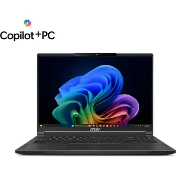 Notebook Herní notebook 16 MSI Stealth/A16 AI+ A3HVFG/AI9-HX370/16''/2560x1600/32GB/1TB SSD/RTX 4060/W11P/Black/2R (9S7-15FK15-070)