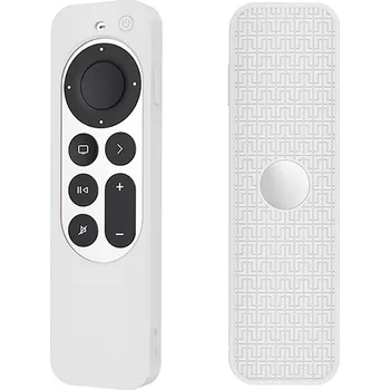 Gadget Kryt / obal pro ovladač Apple TV 4K 2021 / 7.gen 2022 - silikonový - bílý