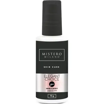 Tělový krém Mistero Milano - krém na tělo a ruce ELEGANT CHOICE GLOW s třpytivými částečkami 70g