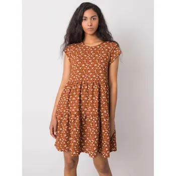 Dámské šaty Šaty D50051Z30268 světle hnědé S