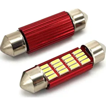 Autožárovka lED žárovka SV8.5 12V CANBUS 39mm motoLEDy 1198