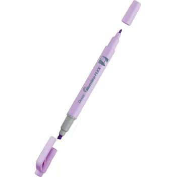 Zvýrazňovač Pro poznámky PASTELOVÝ ZVÝRAZŇOVAČ oboustranný FIALOVÝ VÝKONNÝ Pentel