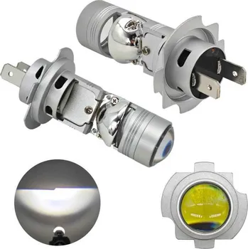 Autožárovka lED žárovka H7 12-24V CANBUS, pro americké žárovky, vypínací vedení motoLEDy 1255