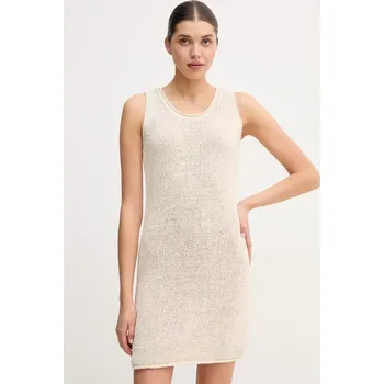 Dámské šaty Šaty Marc O'Polo béžová barva, mini, 503513667029 01X, vel. 42