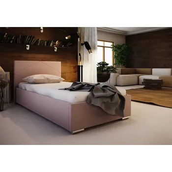 Postel Expedo Jednolůžková čalouněná postel NASTY 5, 90x200, malmo 61