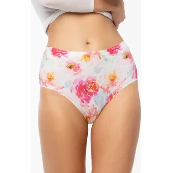 Kalhotky Bezešvé kalhotky Peony Simple Maxi květované S