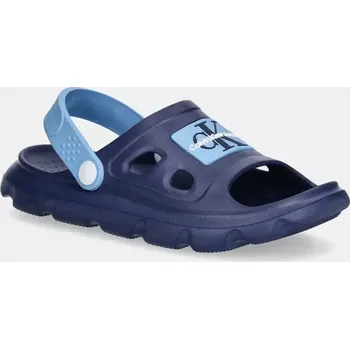 Oblečení a móda Dětské pantofle Calvin Klein Jeans V1X2.83025.30.35 námořnická modř 59X, EUR 30/31