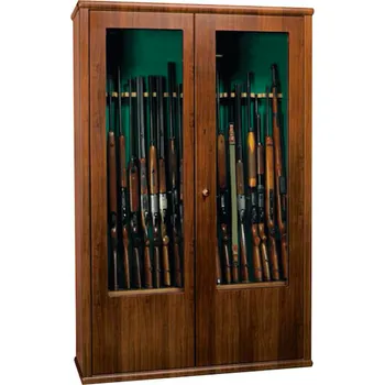 Trezor Metalk Luxusní skříň na dvacet zbraní Dragone, wood line