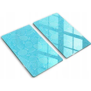 Obraz Dekorativní Krycí Desky Tvrzené Sklo Na Krájení 2x30x52 cm Velikonoční Motiv
