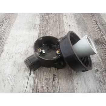 Elektropřístroj Retro staré bakelitové industriální světlo lustr typ 15302 Varianta: 15302 bez stínítka