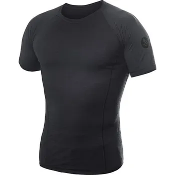 Pánské funkční triko Sensor Merino Air kr. rukáv Velikost: M / Barva: černá