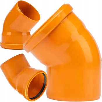 Vrták PipeLife PVC koleno 200 mm / 45°