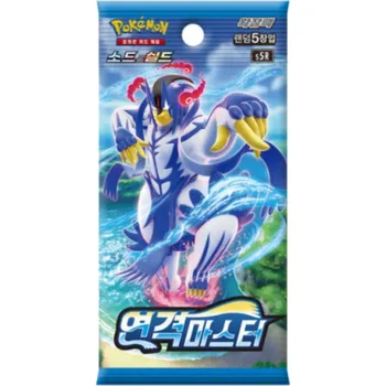 Sběratelská karetní hra Pokémon TCG Balíček karet Sword and Shield Rapid Strike Master KOR