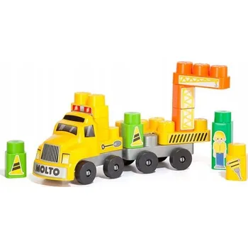 ostatní stavebnice Molto Stavebnice Stavební automobil 25dílů