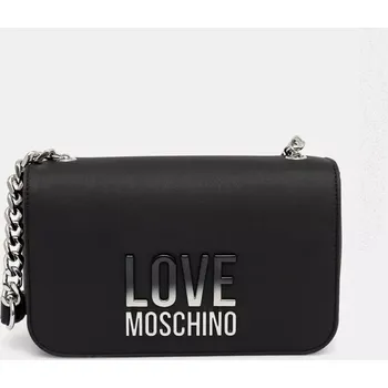Kabelka Kabelka Love Moschino černá barva, JC4254PP0MKD000B 99B, vel. ONE SIZE