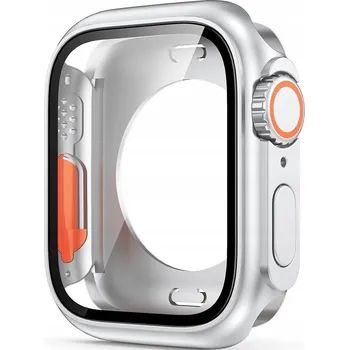 Pouzdro na mobilní telefon 2v1 PLNÉ POUZDRO + SKLO PRO APPLE WATCH 7/8/9 45MM