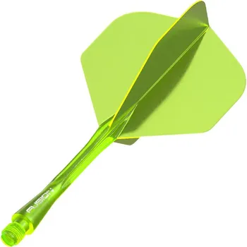 Šipka Winmau Fusion žluté, standardní letky a dlouhé násadky