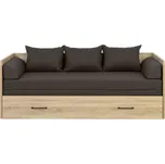 TETRIX postel LOZ/80/160, dub sonoma/Sawana 3