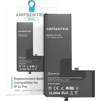 Baterie pro mobilní telefon Ampsentrix BASIC baterie 3046 mAh | iPhone 11 Pro