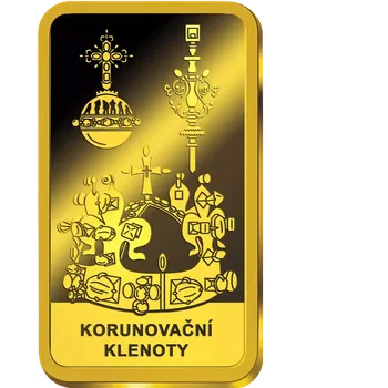 Svatovítský poklad - zlatá cihlička 1 g