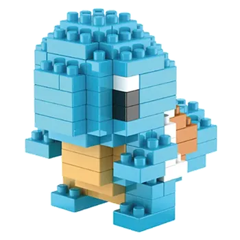 ostatní stavebnice Wise Hawk Squirtle figurka, 118 dílků