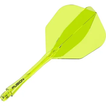 Šipka Winmau Fusion Neon žluté, No6 letky a střední násadky