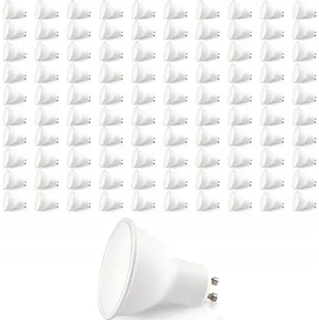 Žárovka Sada 100x LED žárovka GU10 1W neutrální bílá 4000K LLS