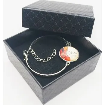 Náramek na ruku s dárkové krabičce - housle