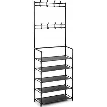 Botník Strado 59 x 171 x 24,5 cm černá