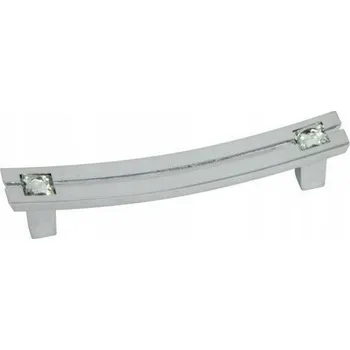 Nábytkové kování Nábytková úchytka klasická ROZTEČ 96 Chrom