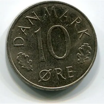 DÁNSKO. 10 öre 1981.