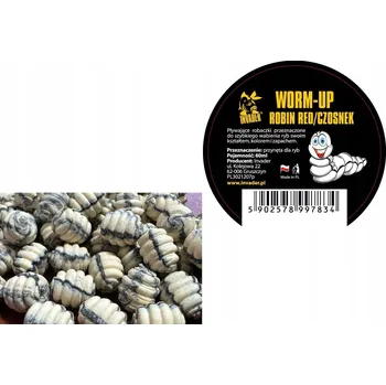 Boilies PLOVOUCÍ BOILIES WORM UP INVADER ROBIN RED ČESNEK