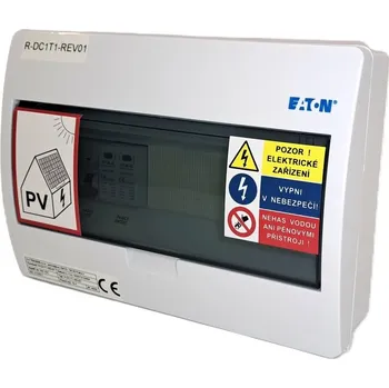 Rozvaděč Solarmi DC05R osazený rozvaděč pro fotovoltaiku, svodič, odpojovač, pojistky, do 500V