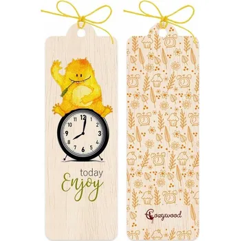 Doplněk ke knize DŘEVĚNÁ ZÁLOŽKA DO KNIHY - MONSTRUM / STRAŠIDLO / PŘÍŠERKA