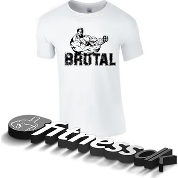 Pánské tričko TITANUS tričko Brutal (bílá/černá) S