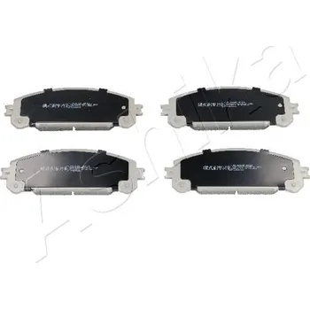 Brzdová destička Sada brzdových destiček, kotoučová brzda ASHIKA 50-02-2001