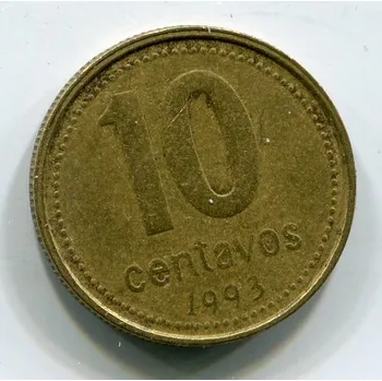 ARGENTINA. 10 centavos 1993.