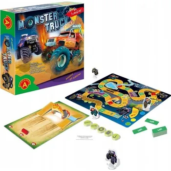 Desková hra Stolní hra MONSTER TRUCK FIGHT Hry pro LOGICKÉ MYŠLENÍ Hra PRO DĚTI EDUKAČNÍ HRA HRAČKA ROZVOJOVÁ HRA EDUKAČNÍ SADA EDUKAČNÍ HRAČKY PRO DĚTI Hry Alexander